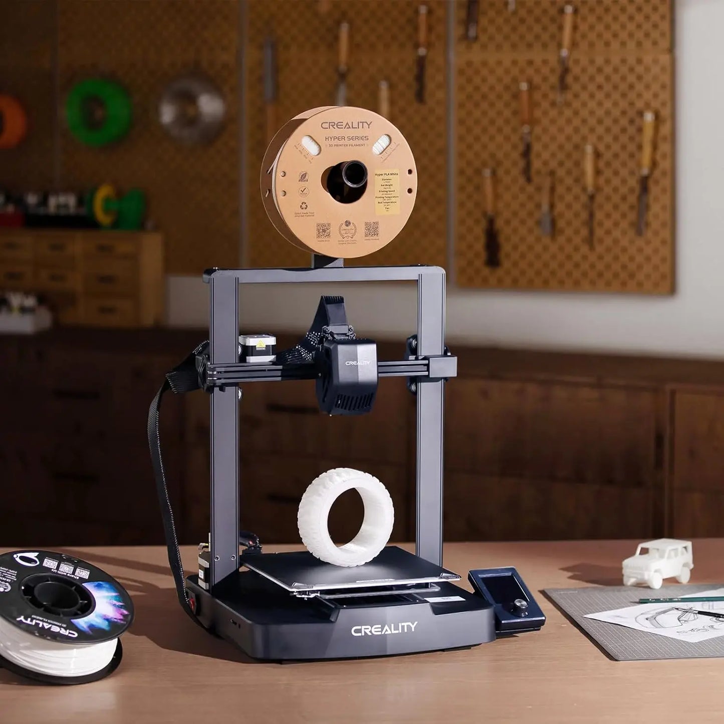 Creality Ender 3 V3 SE – Impresora 3D Rápida con Autonivelado y Carga Automática