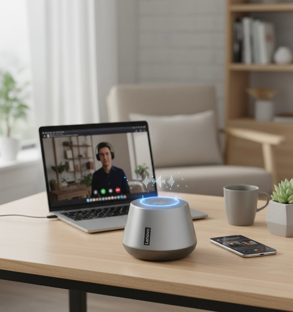 Altavoz Bluetooth Lenovo K3 Pro | Sonido profundo y potente, ideal para exterior o camping