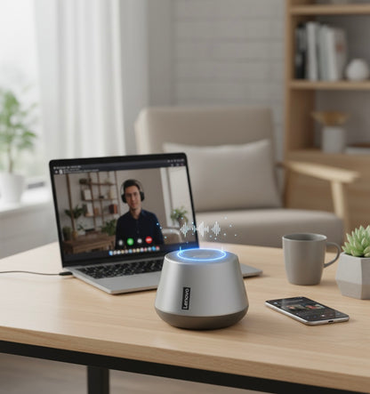 Altavoz Bluetooth Lenovo K3 Pro | Sonido profundo y potente, ideal para exterior o camping