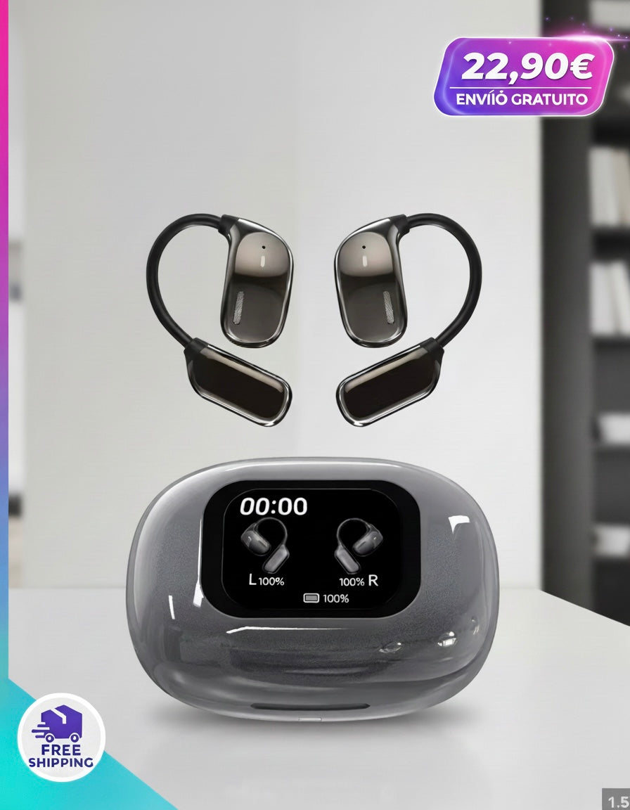 Auriculares Inteligentes con Traducción en Tiempo Real – 144 Idiomas