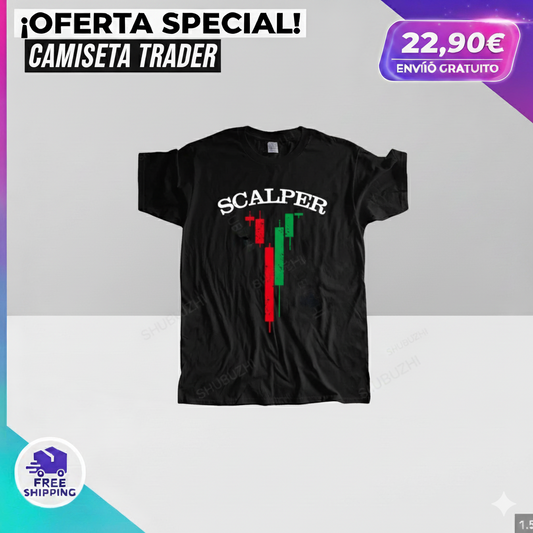 Camiseta Scalper Forex | Estilo vintage para traders e inversores