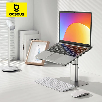 Baseus Adjustable Aluminum Laptop Stand – Diseño premium, máxima productividad