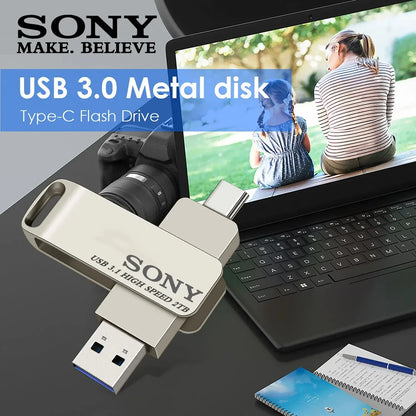 Sony USB 2TB Dual OTG 3.1 – Almacenamiento de alto rendimiento en tu bolsillo
