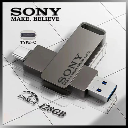 Sony USB 2TB Dual OTG 3.1 – Almacenamiento de alto rendimiento en tu bolsillo